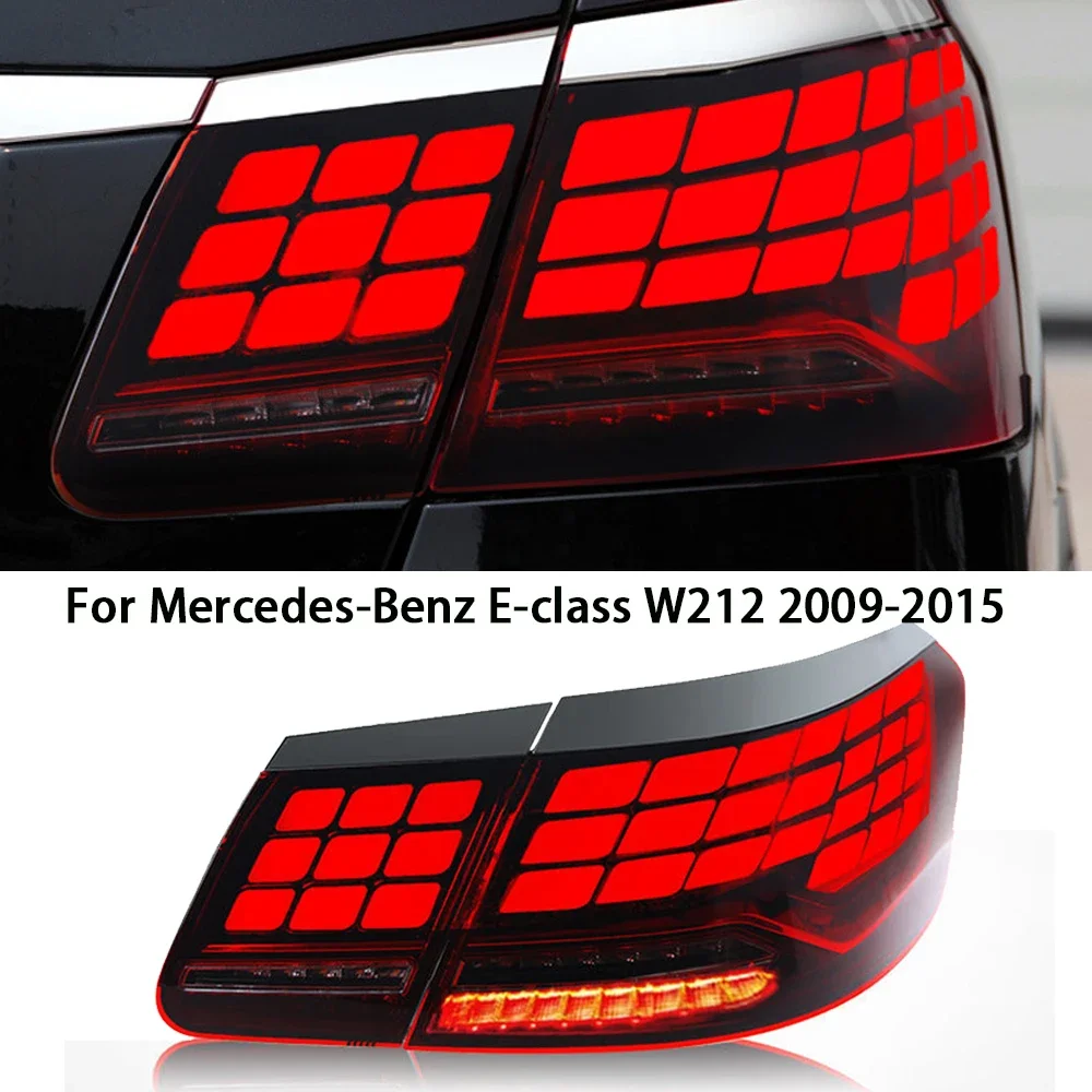 Car Lights for Benz W212 Tail Light 2009-2015 E-Class E200 E260 E300 LED Tail Lamp DRL Signal Brake Reverse Auto Accessories