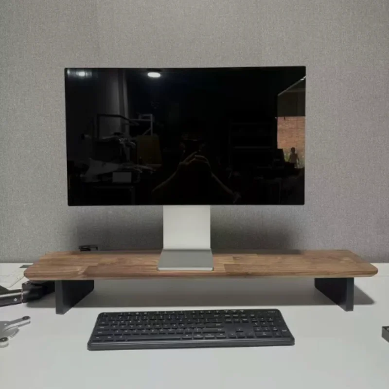 Solid Wood Z1 Monitor Rack Modular Study Monitors Storage Display Holder Office Desktop Computer Riser Stand Monitor Organizer