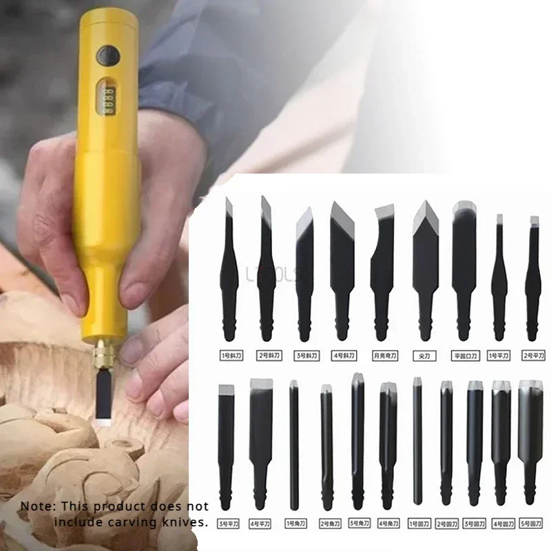 5-20pcs Cutter Blade Electric Carving Knife Original Accessories Handheld Lithium Electric Chisel Woodworking Tool Accessories