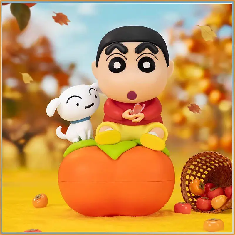 Genuine Funism Crayon Shin-Chan 21cm Figure Romantic Bouquet Action Kamen Home Decor Ornament Toy Fans Gift