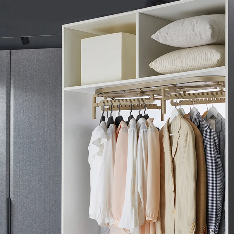 

360 degree rotation space-saving multi-functional trouser hanger, cloakroom, hanger hanger, large wardrobe shelf