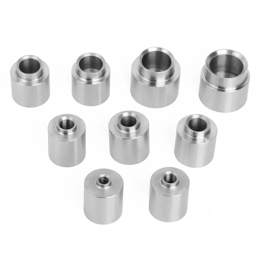 LAVIE Router Base Base 20mm 25mm 30mm 8mm Carbon Steel Silver 10mm 12mm 14mm 16mm 18mm Router Bit Base For Buddha Beads Ball