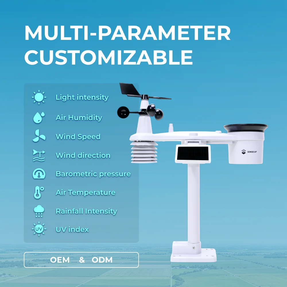 SenseCAP S2120 8-in-1 LoRaWAN  - Garden Weather Station ulasan dan harga