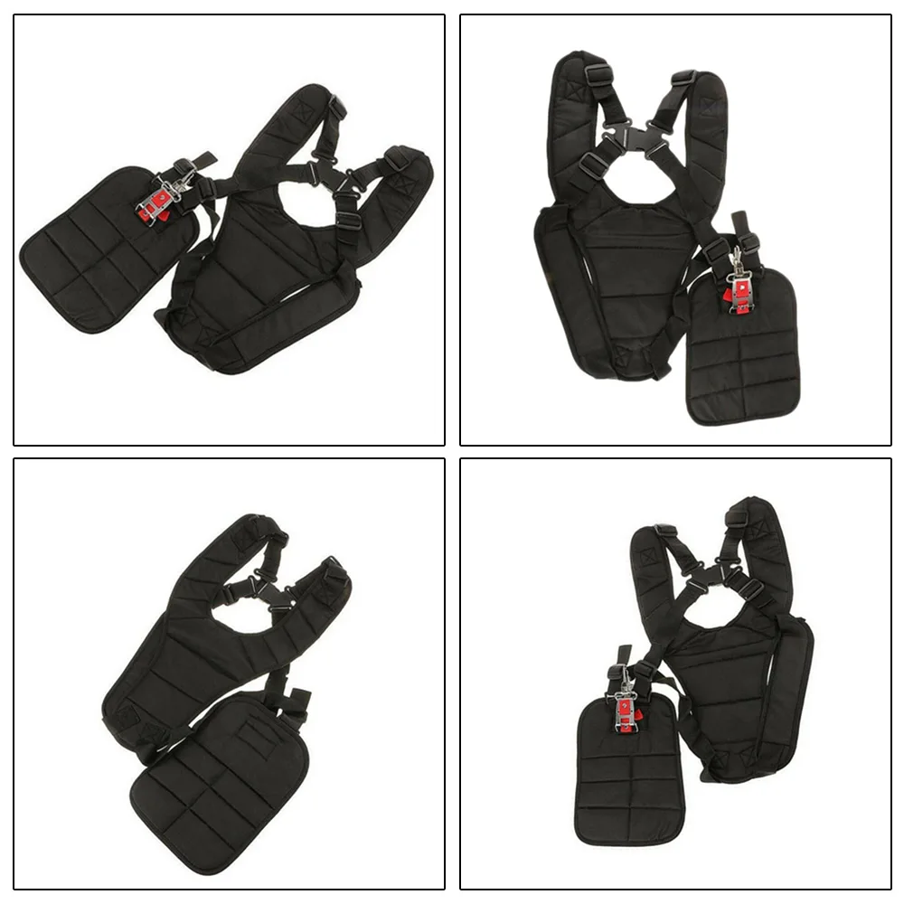 Lightweight Double Shoulder Strap Harness for Effective Weeding with For Brushcutters Adjustable Design Reduces Strain on Body