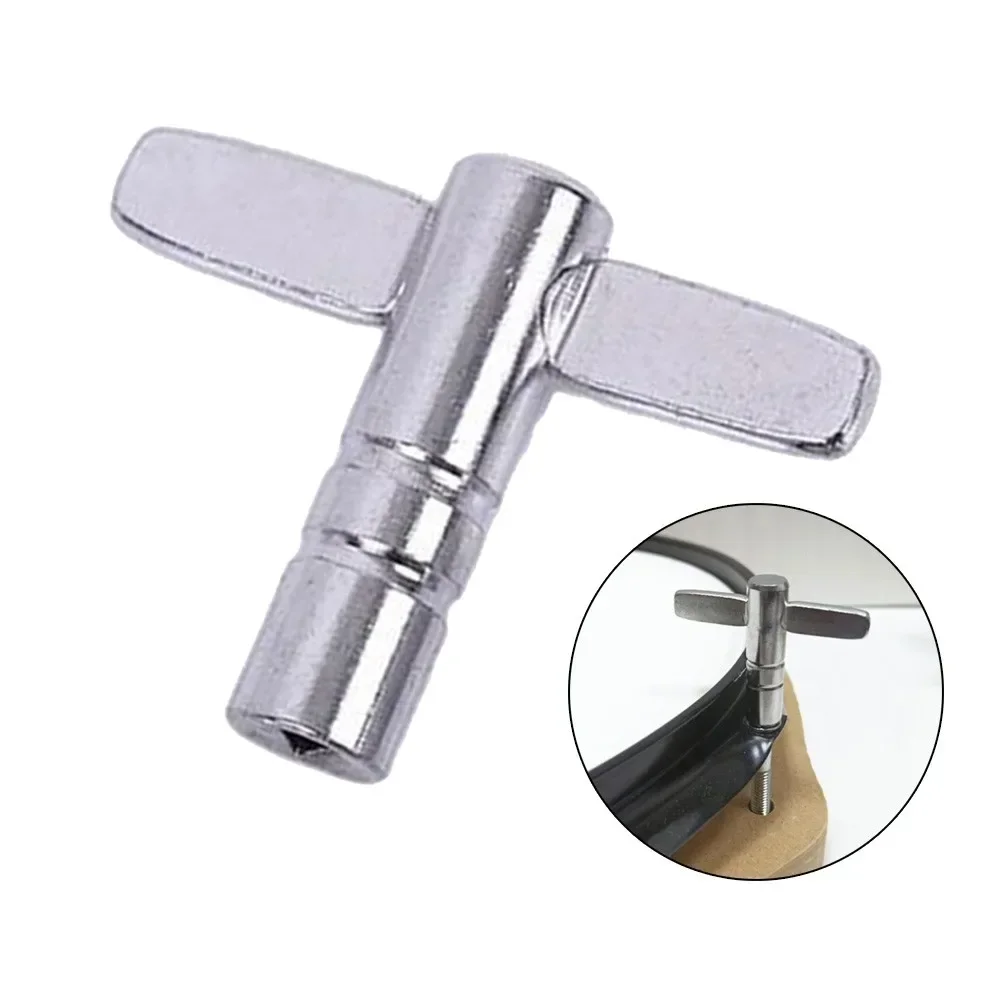 

SPORTFUNSF Metal Universal Drum Tuning Key Standard Square 5.5mm Percussion Replacement Parts Accessories For Lovers PART