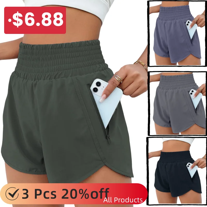 Hotty-pantalones cortos de gimnasio para mujer, ropa de Yoga con bolsillo, pantalones cortos de motociclista de tenis de secado rápido para Fitness, traje deportivo, pantalones de entrenamiento