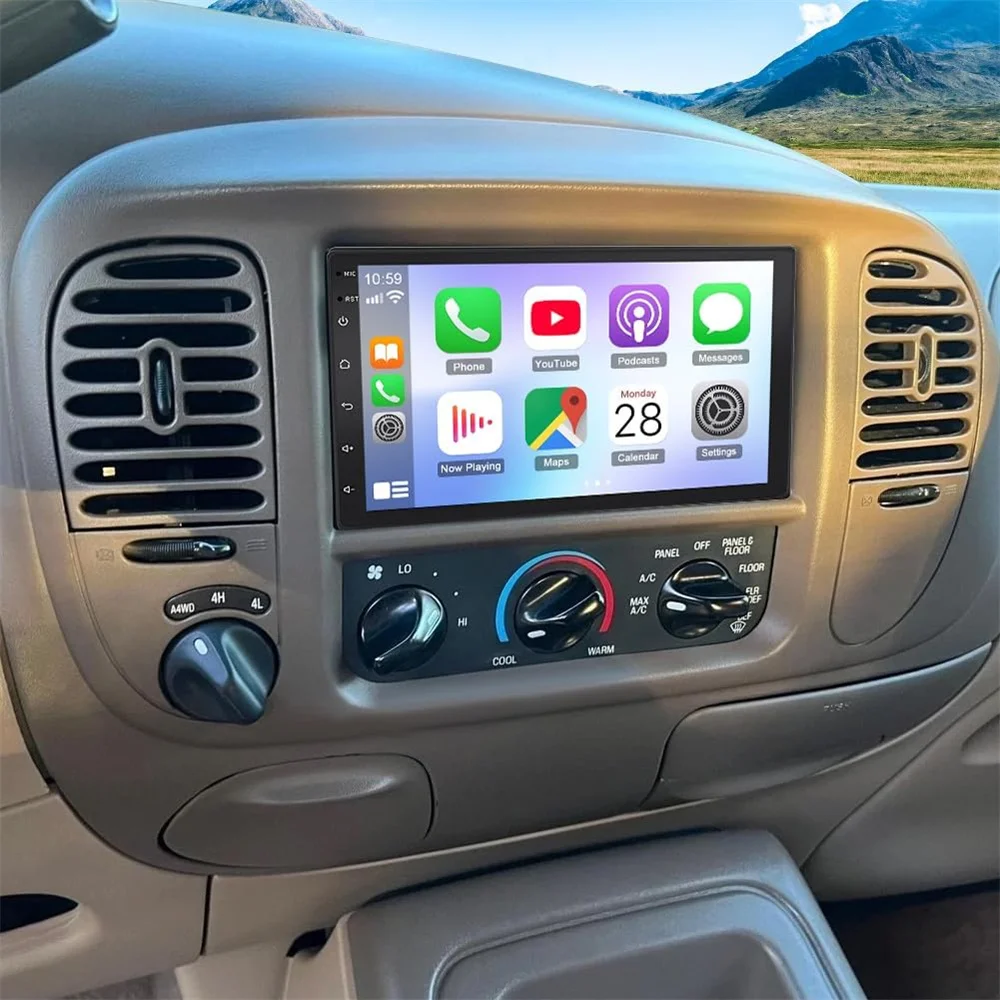 

For Ford Expedition 1998-2002 7-Inch Android 15 In-Car Navigation System Built-in with CarPlay + Android Auto / 2+32G