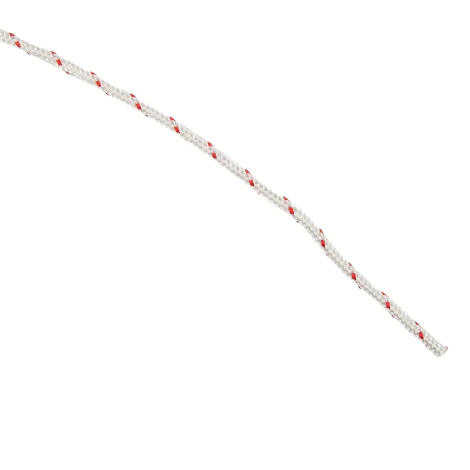 5M*4mm Nylon Fiber White With Red Dots Pull Rope Starter Rope For Chainsaw Trimmer Lawn Mower Garden Power Equipment Accessories