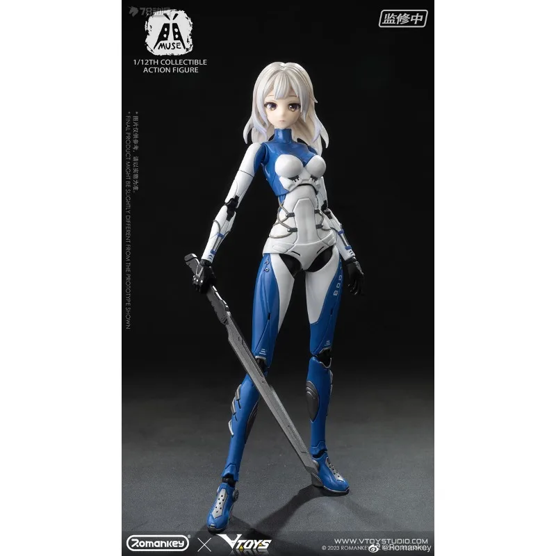 Spot Supply Romankey Originele Romankey X VTOYS Serie MUSE Action Figure Assembly Model Toys Collectible Model Cadeaus voor jongens