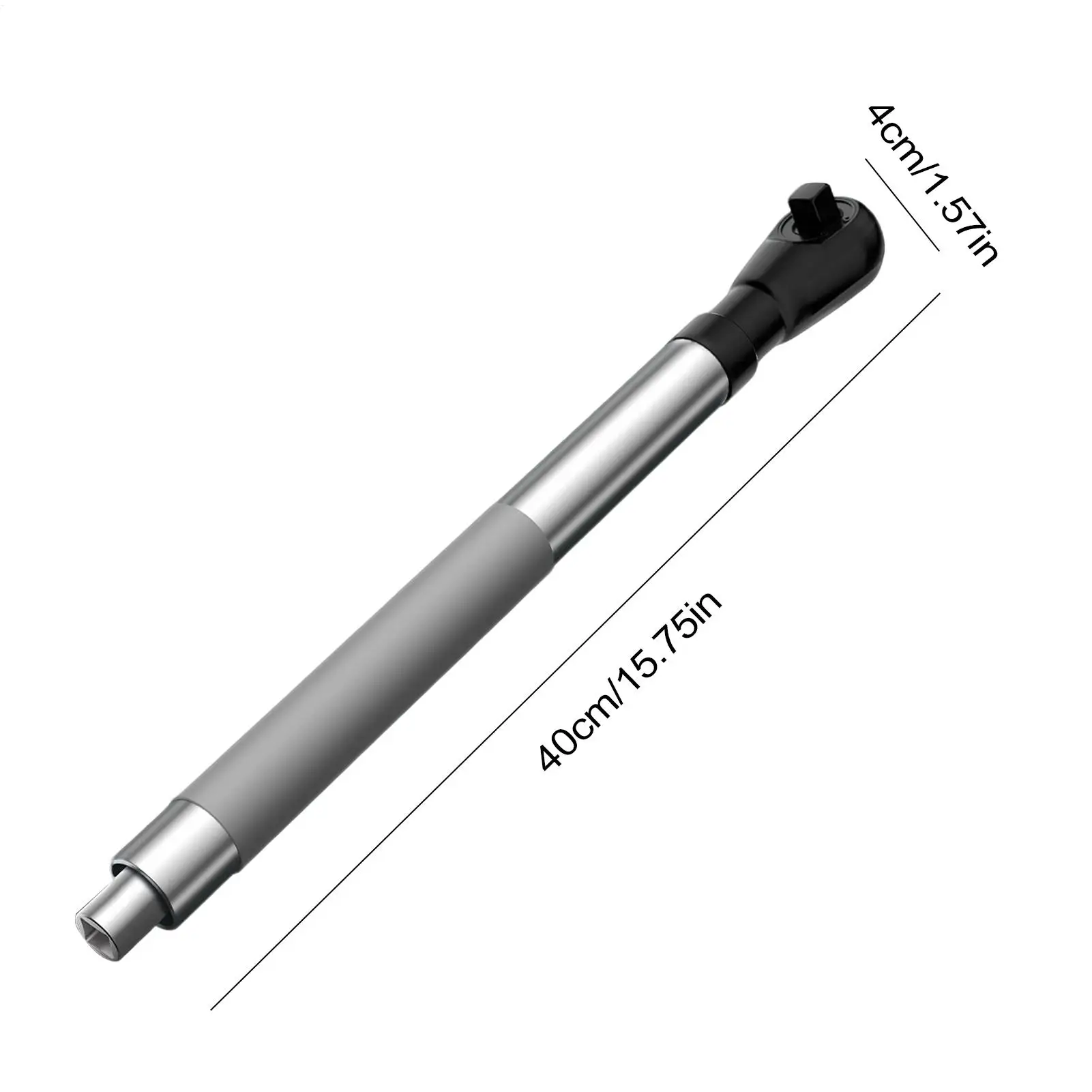 Offset Wrench Extension Extended Rotary Wrench With 4 Sockets 1/2 Drill Bit Spanner For Automotive Construction Home Repair