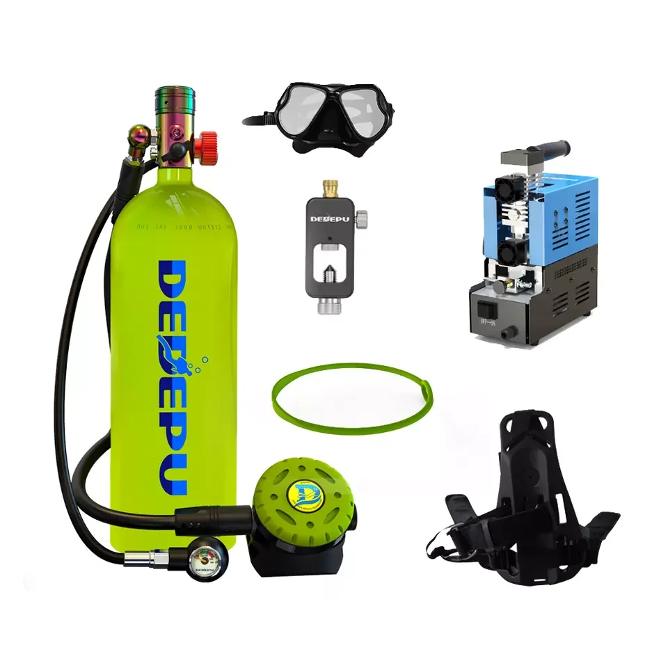 Scuba Diving Tank Equipment Water Sport Package Mini Scuba Dive Cylinder with 25-45 Minutes Capability in Stock