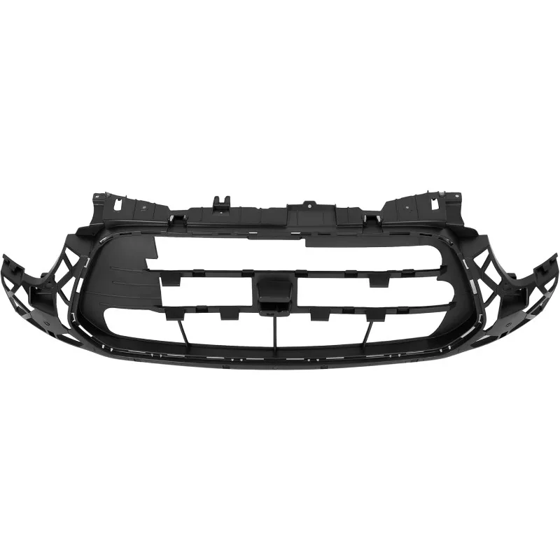 HECASA مصبغة التعزيز متوافق مع 2015-2019 فورد ترانزيتارجو فان المصد الأمامي شواء تعزيز تصاعد لوحة أسود