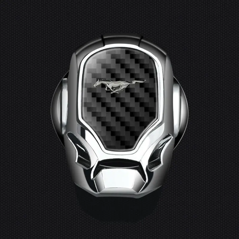 Car Interior One Button Start Stop Protective Cover Accessories For Ford Mustang GT 2005 2006 2008 350 500 2015 2017 2018 SHELBY - view 5