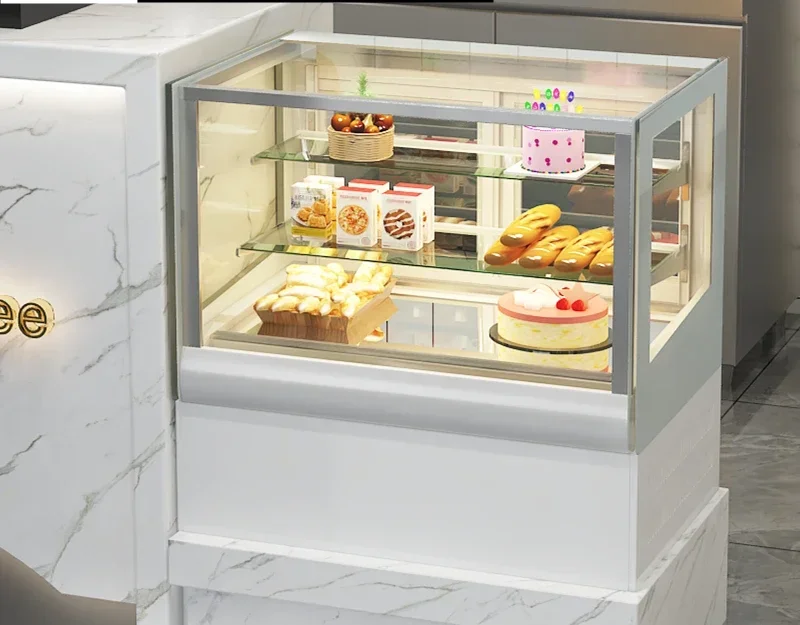 Cake counter Dessert display cabinet Small fruit bar fresh-keeping cabinet