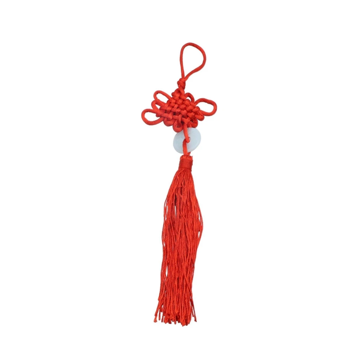Chinese Tassel Red Festive Tassel Spring Festival Decoration Chinese Knot Lucky Knots Door Car Hitch Good Fortune Ornaments Car - Image 5