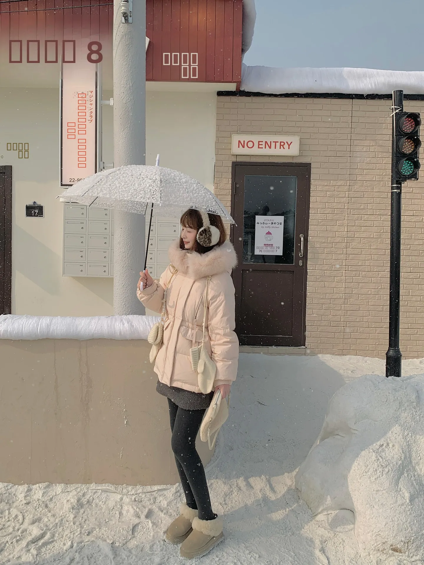 

DbyDoi ort Pink Hooded down Jaet Women's Winter Outerwear Casual Sle 90% White Du down Filling Thiened Polyester