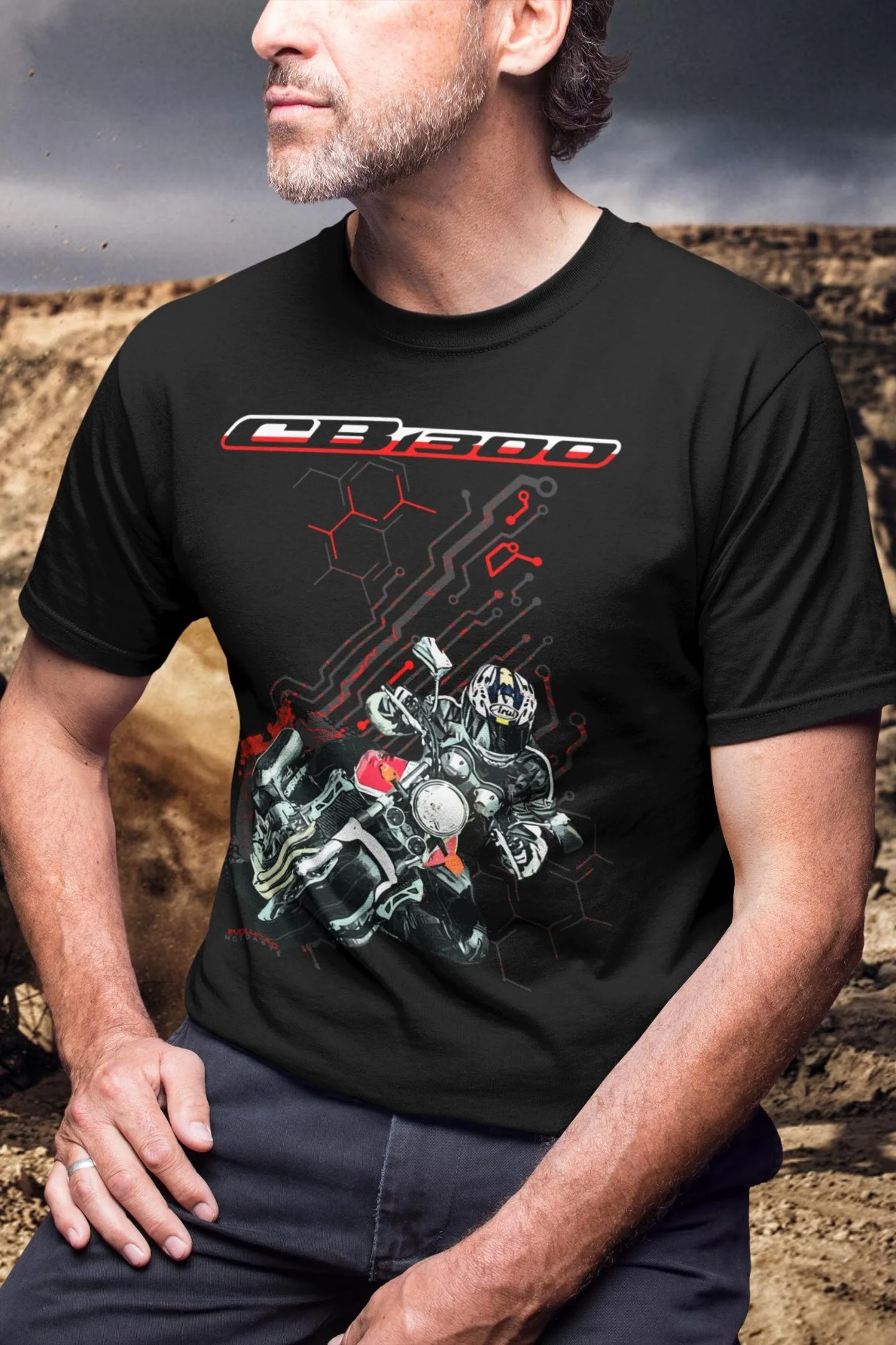 

369@EY H.onda CB1300 T Shirt Perfect Biker Gift For Japanese Muscle Bike Rider Fan Top For H.onda Owners Husband Present Apparel