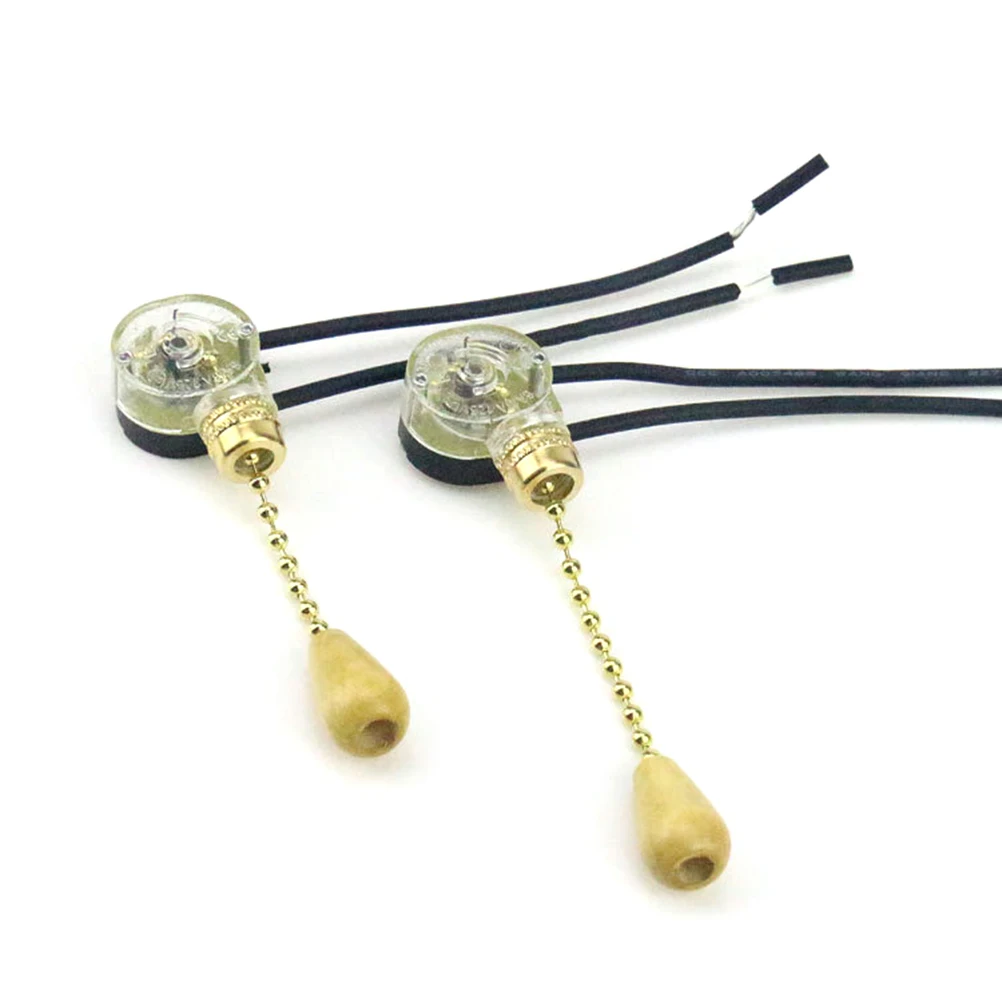 【New】Universal Ceiling Fan Wall Light Replacement Pull Chain Cord Switch Control