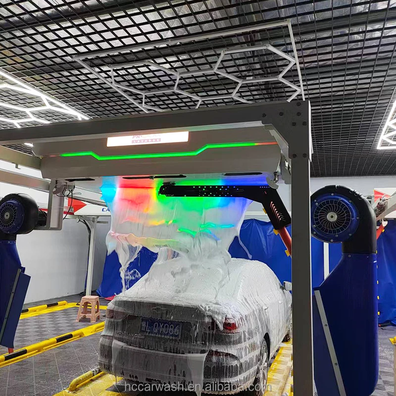 YG Customized Fully Automatic 360 Touchless Car Washing Machine High Pressure Intelligent Cleaning For Auto Service And Car Wash