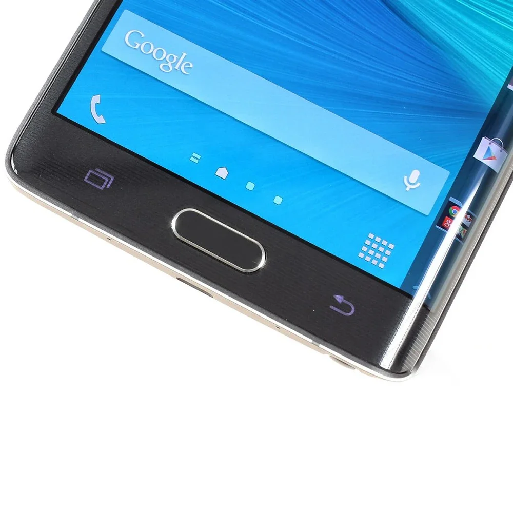 هاتف سامسونج جالاكسي نوت ايدج N915 4G الأصلي بصمة الإصبع 3GB + 32GB 5.6 ''AMOLED 23MP + 3.7MP رباعي النواة حافة نوت الهاتف