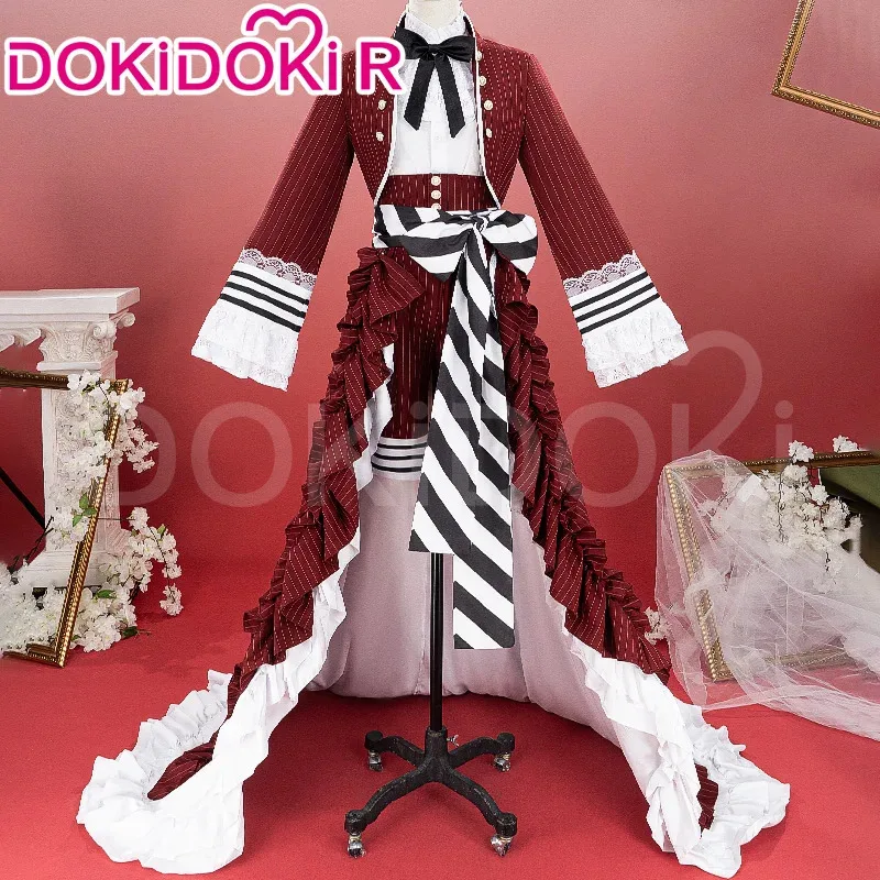 

Ciel Phantomhive Cosplay Costume Anime Black Butler Cosplay DokiDoki-R【XS-3XL】Men Long Costume Ciel Cosplay Plus Size