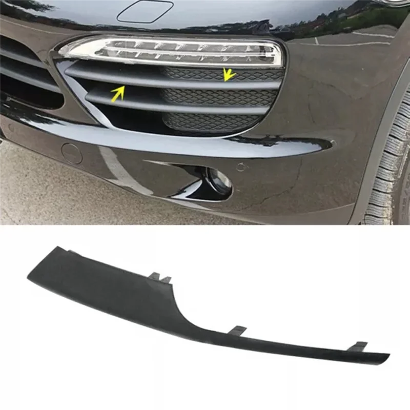 

1 комплект, накладка на передний верхний бампер, противотуманная фара для Porsche Cayenne 11-14 95850568520 95850568620 95850587720 95850587820-A97E