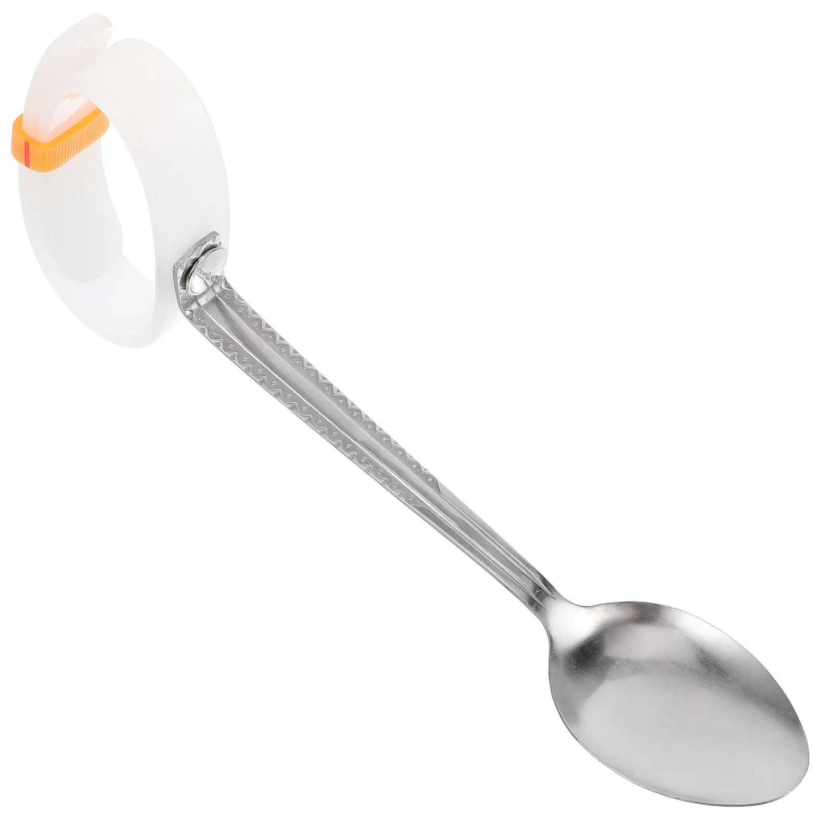 Adaptive Spoon for Elderly Non-Slip Portable Tremble Proof Utensil Stainless Steel Adaptive Eating Tableware for Disabled