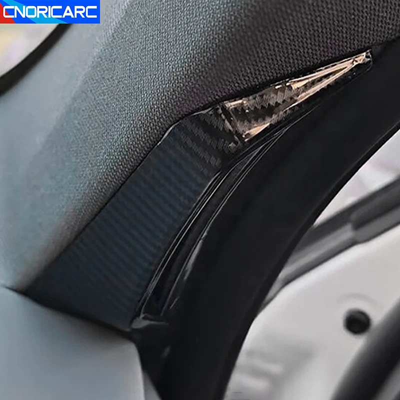 

Styling Front Air Conditioning Outlets Frame Decoration Cover Trim For BMW X3 G45 2025 Carbon Fiber Color Interior Accessories