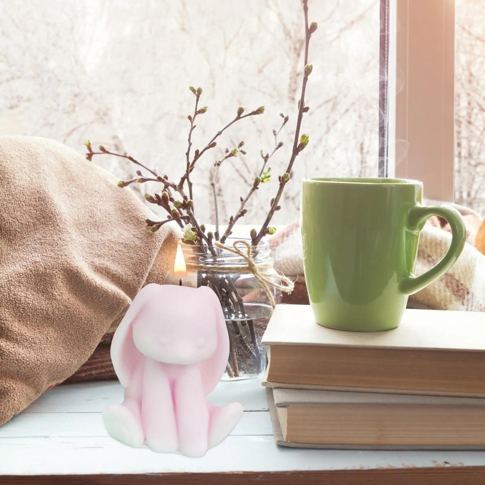 

Силиконовые формы для рукоделия: 3D-кролики, инструменты для литья из эпоксидной смолы, цемента, глины, мыла, шоколада, гипса, для стола