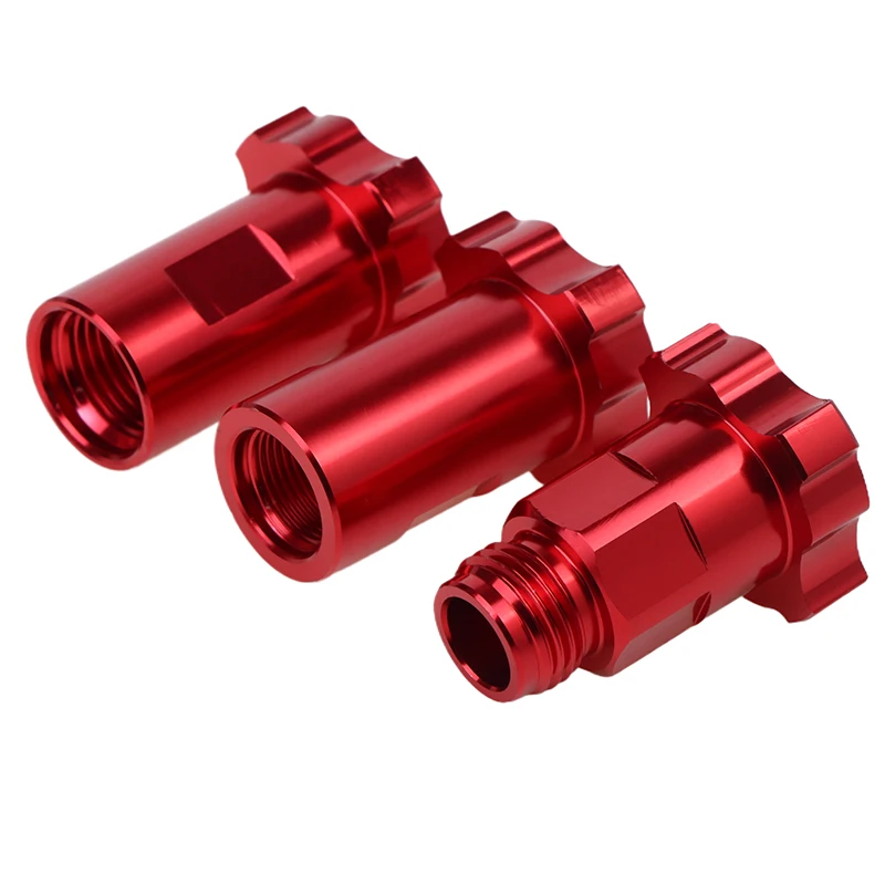 1pc Quick Connector Spray Gun Adapter Red No-clean Spray Paint Bottle Adapter For Spray Gun Disposable Measuring Cup