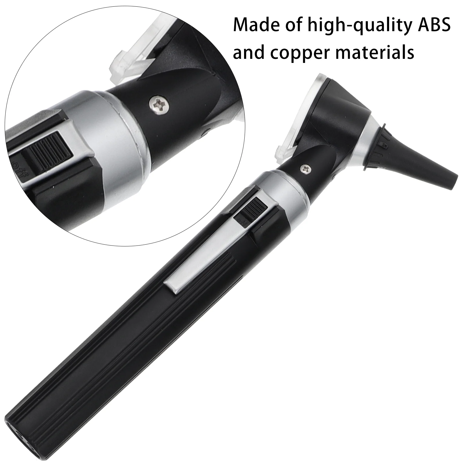 Otoscope Diagnostic Ear Care Checker Otologic Simple Tool Inspection Abs Speculum