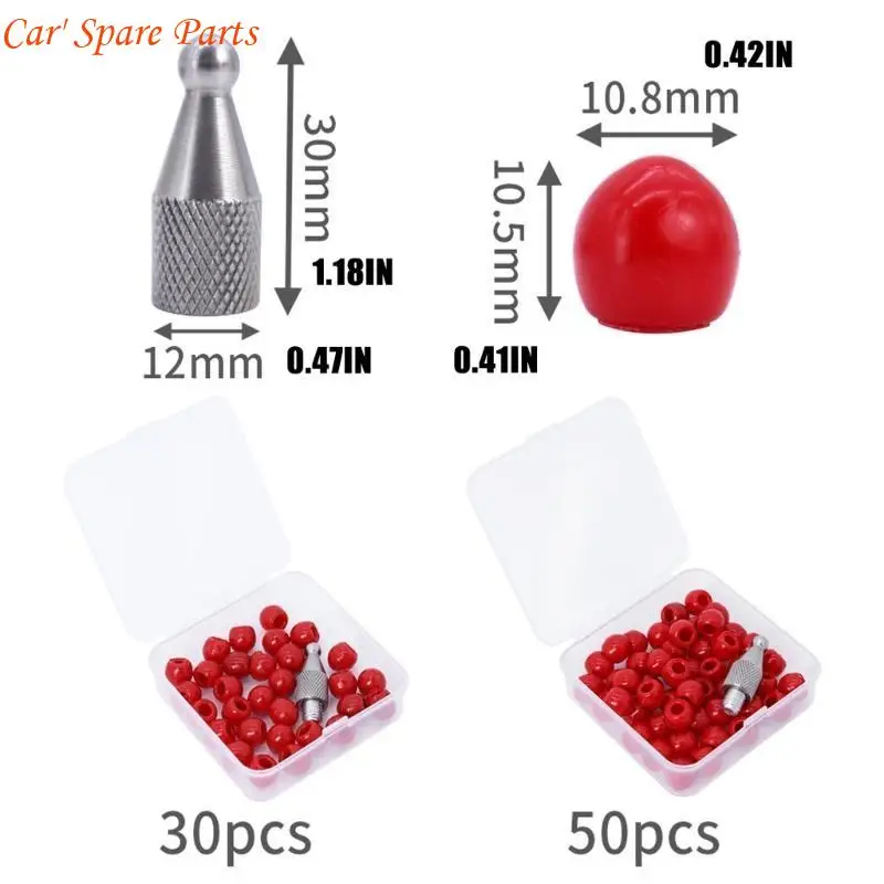 Y4UA 30PCS/50PCS การซ่อมแซม HAMMER HAMMER MANUAL เครื่องมือเคาะหัวด้วยอุปกรณ์ซ่อมแซมเครื่องมือซ่อมแซมรถด้านบน