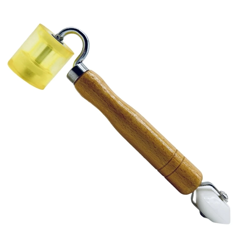 Seam Roller Multifunction Double Head Seam Roller with Ergonomic Hande Suitable for Effective Roofing Installation