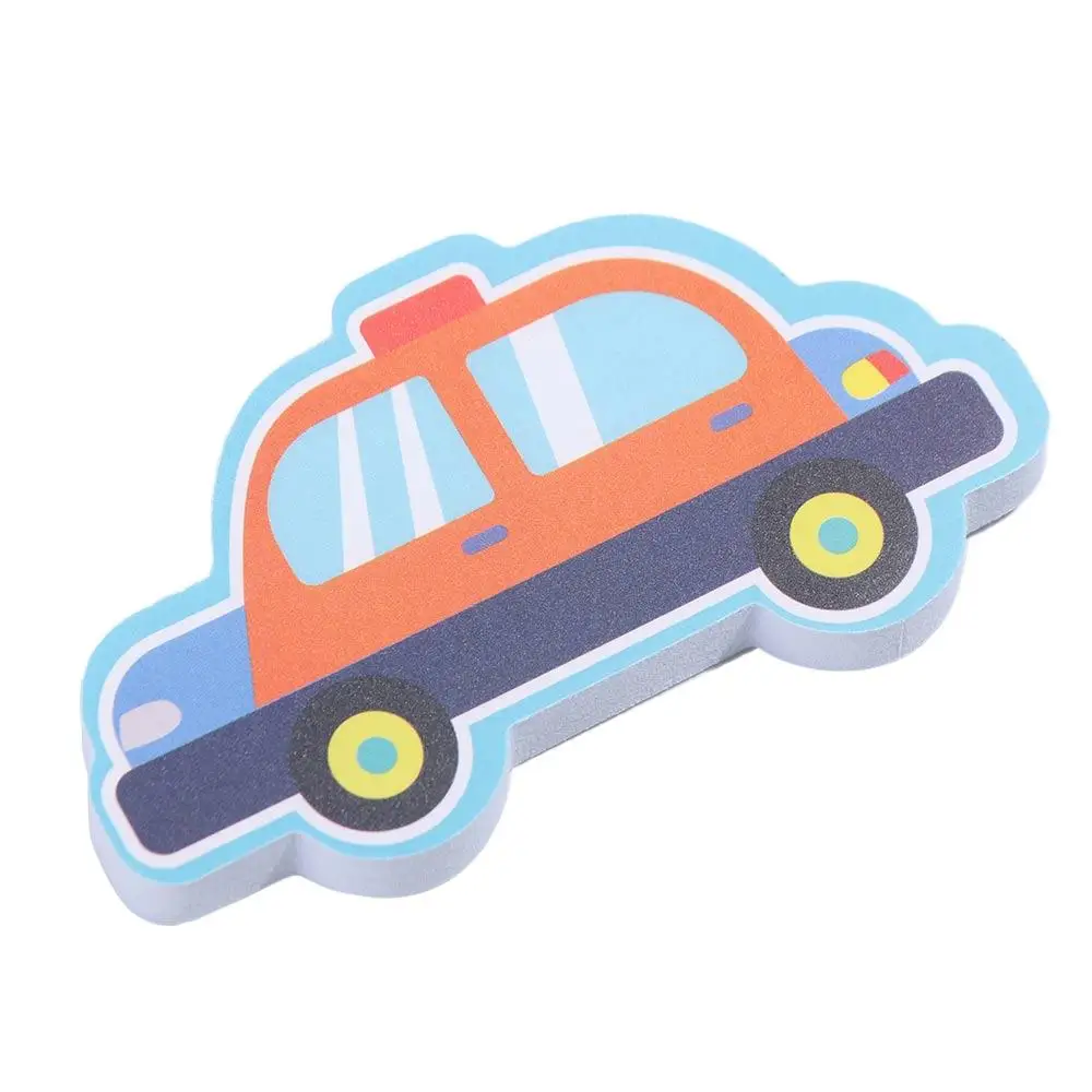 EVA salle de bain jouer jeu d'eau jouets voiture bateau début éducatif enfants Puzzle jouets de bain dessin animé autocollant bricolage jouet