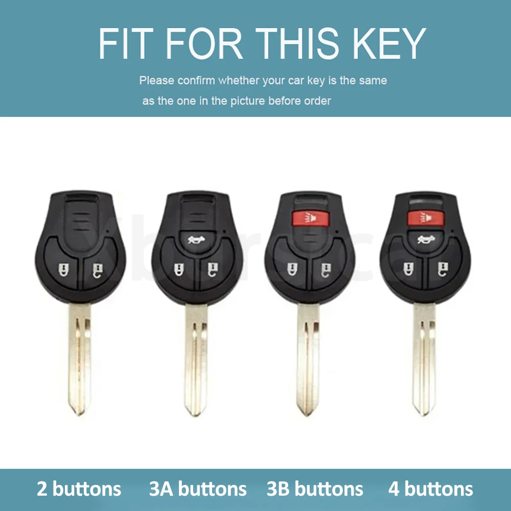 For Nissan Juke Maxima Pathfinder Rogue Versa March Tiida Altima Armada Cube Sentra Gold Edge Fashion TPU Car Key Case Cover