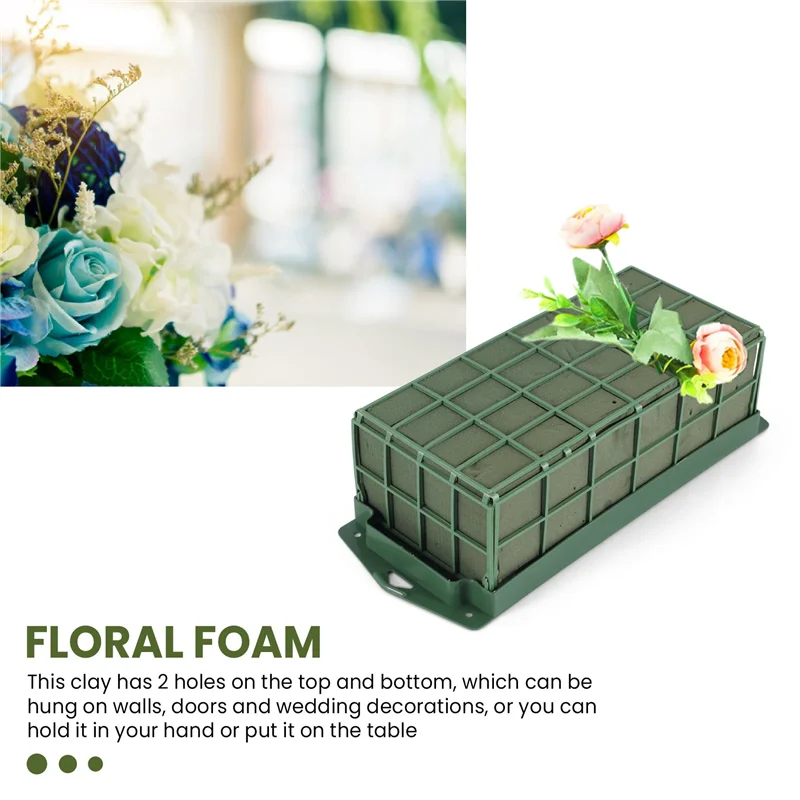 

PORK-1 Pcs Floral Foam Cage Flower Holder With Floral Foam For Flowers Cage Bowl For Table Centerpiece Floral Arrangement
