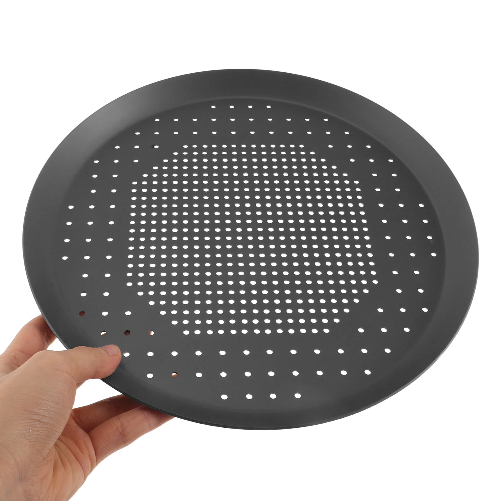 

9 Inch Non Stick Round Pizza Pan Perforated Aluminum Alloy Baking Tray For Oven Air Fryer Pizza Cooking Family Size