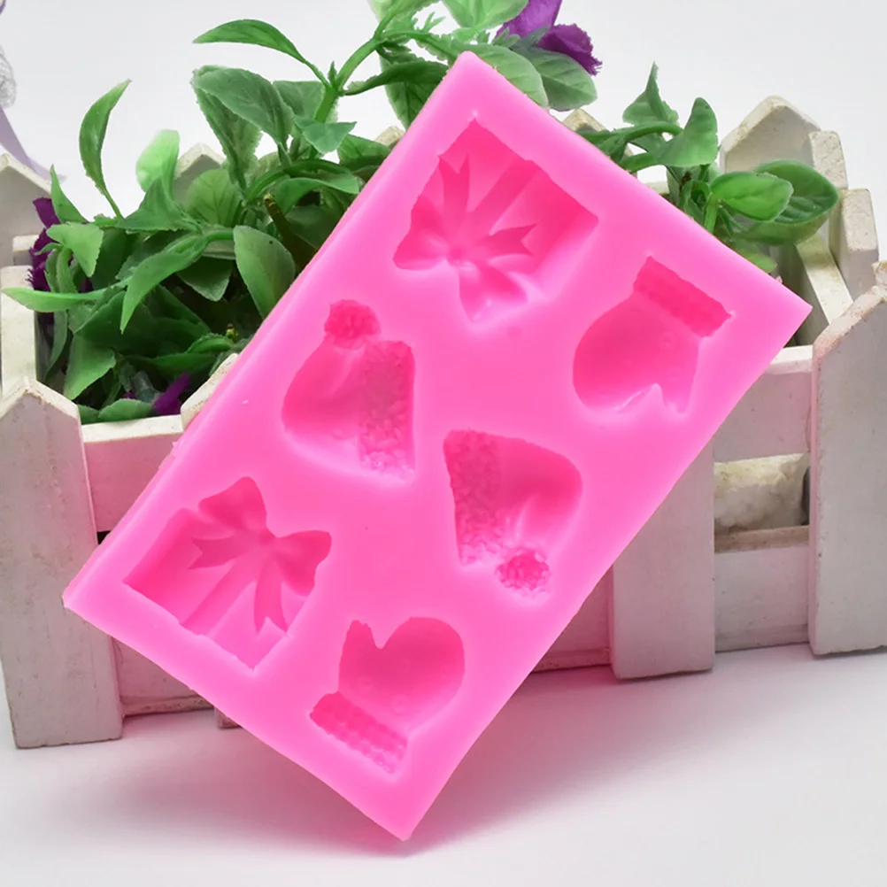 

Cake Mold Birthday Party Christmas Silicone Fondant Molds Gloves Baby Shower Baking