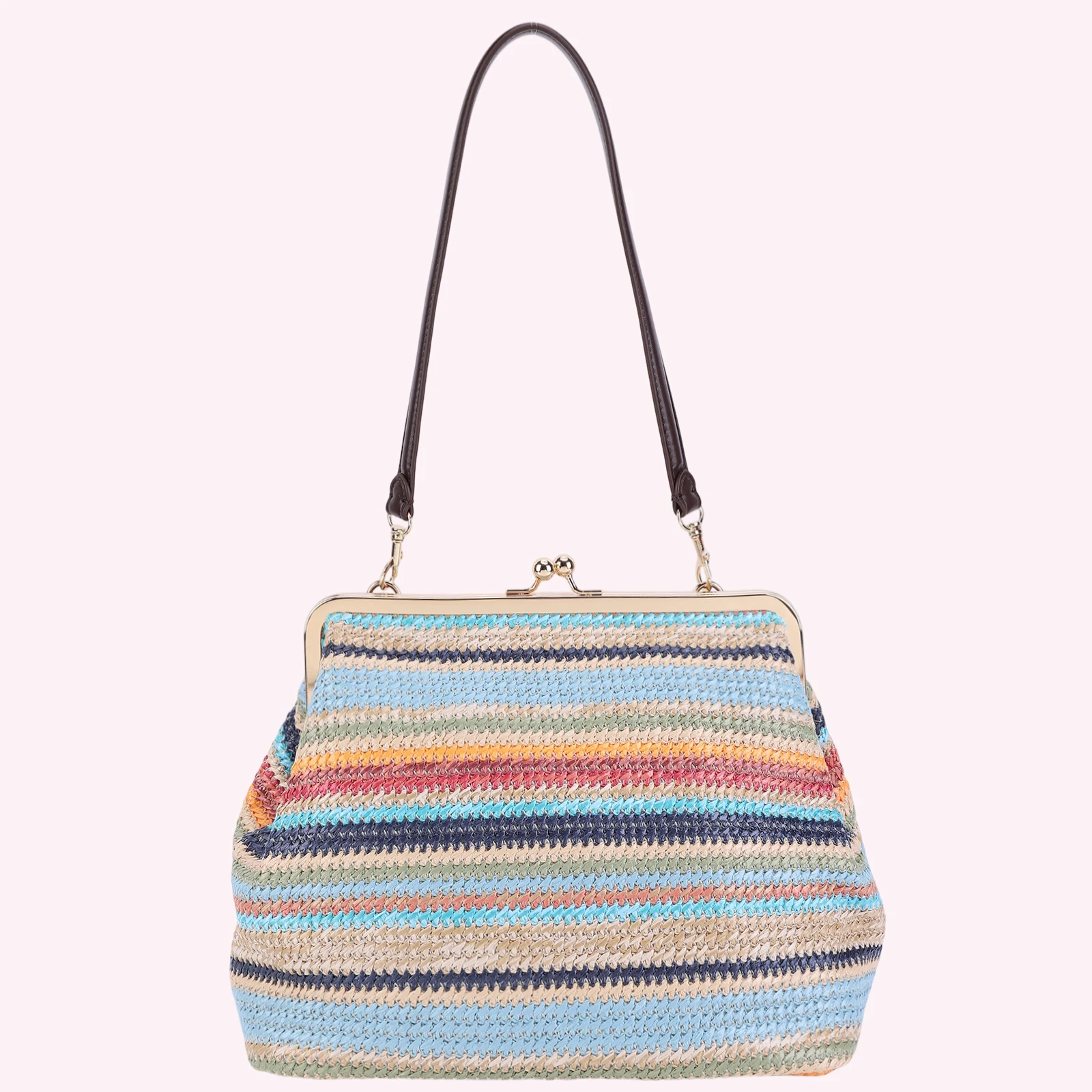 キスロック式イブニングクラッチバッグ レディース ニットホー - Women Bags Purses のレビューと価格