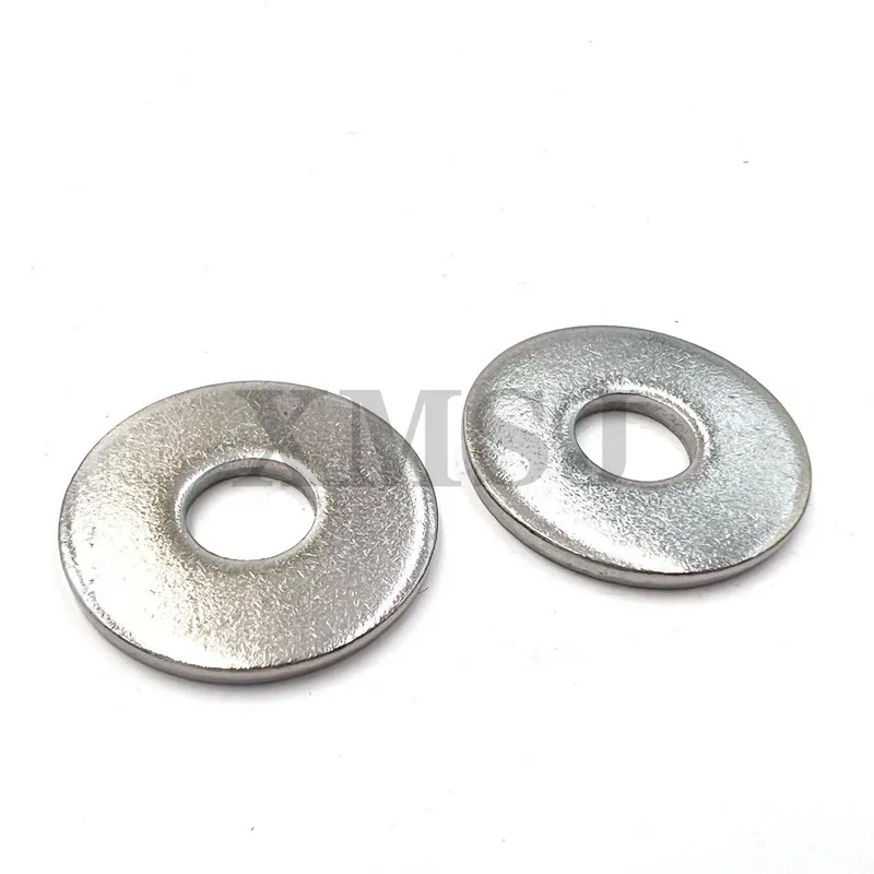 2/50X M2.5 M3 M3.5 M4 M5 M6 M8 M10 M12 M14 M16 A2-70 304 Stainless Steel Large Size Oversize Big Wider Flat Washer Plain Gasket