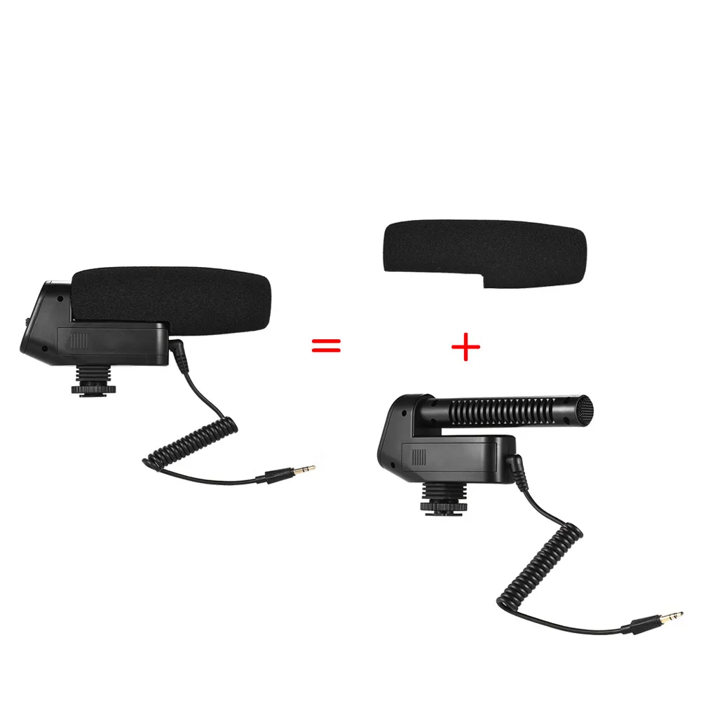 BO YA BY-VM600 On-camera shotgun Microphone Cardioid Directional Condenser Microphone for Ca Non so Ny Ni Kon DLSR Camera