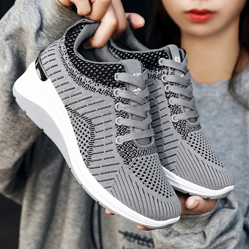 

Shoes women's 2022 spring new fashion sneakers casual ladies shoes platform thick-soled lightweight running sneakers shoes women