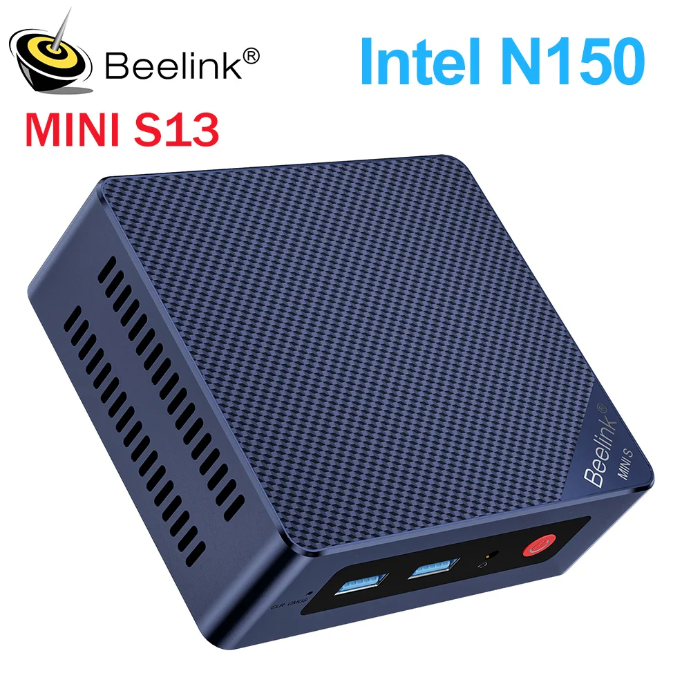 Beelink Mini S13 Intel Twin Lake N150 S12 Pro N100 16G 500G Mini S 11-й N5095 DDR4 8 ГБ 128 ГБ Настольный компьютер N95 VS GMKtec G3