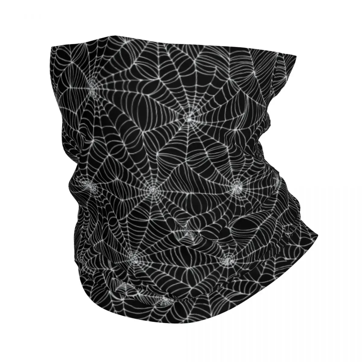 Nouveau cache-cou d'hiver personnalisé à motif toile d'araignée pour homme, coupe-vent, cache-visage, cache-cou de ski, bandeau
