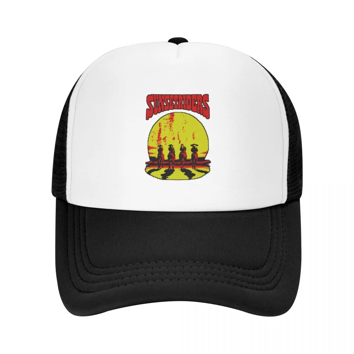 

Sunset Riders 8 Bit Art Baseball Cap winter hats for men Horse Hat foam party Hat Girl'S Hats Men's