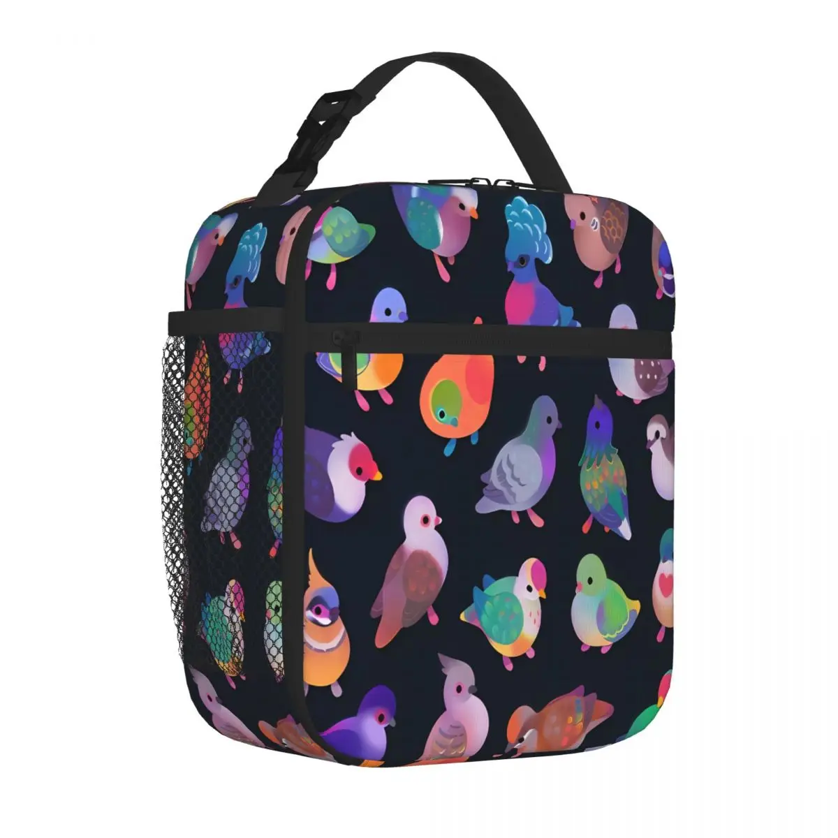 Bestselling Wild Pigeon Marble Print Thermal Lunch Bag Workday Snack Cooler Lunch Bag