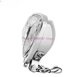 Vintage Custom Triangle Motorcycle Headlight Cafe Racer Chopper Bobber for Harley