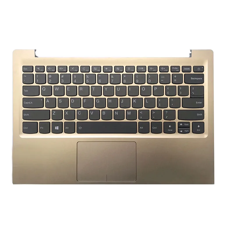 Original Palmrest for Lenovo Ideapad 320S-13 320S-13IKB 7000-13 With US Backlit Keyboard Top Cover Gold Silver