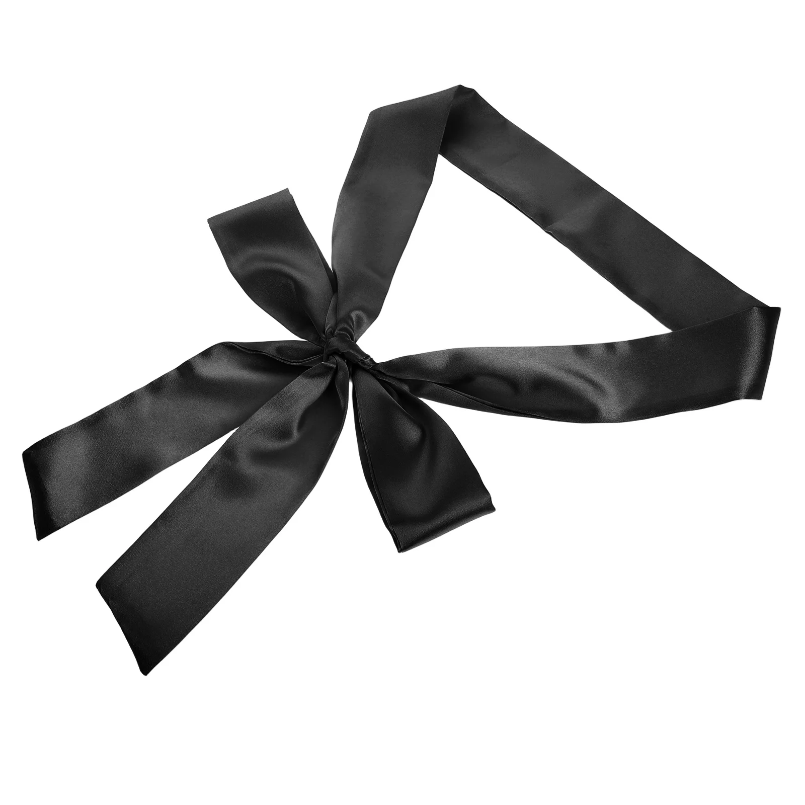 

Adjustable Double-Sided Satin Tie Belt Bridal Sash Belt Wedding Dress Bowknot Waist Accessory Formal Event Elegant