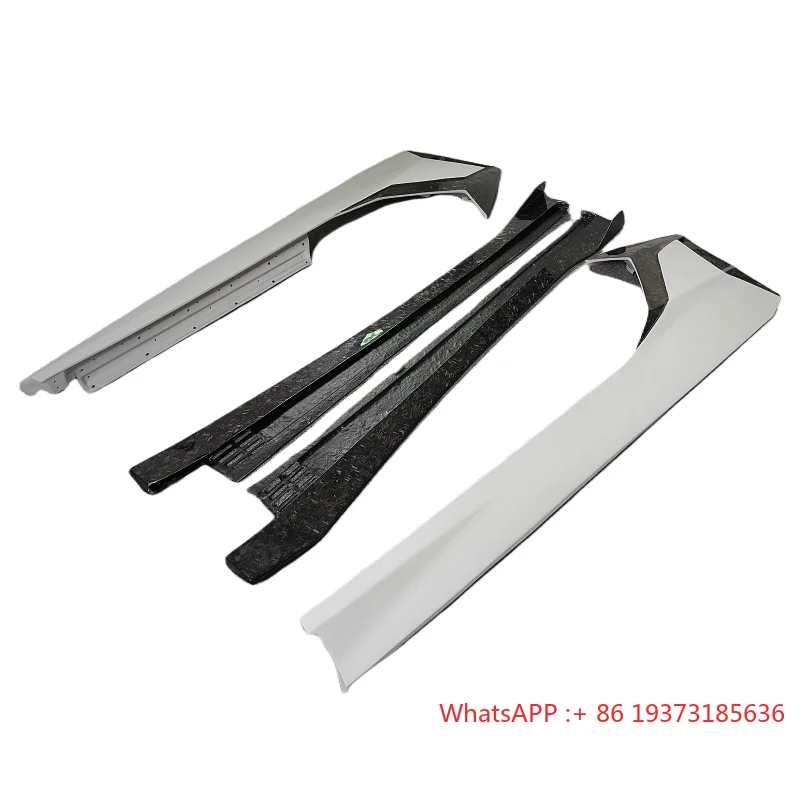 Used for Lamborghini Aventador LP700 LP720 High-quality SVJ Style Semi Forged Carbon Fiber Side Skirt Body Kit